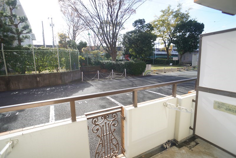 サンリバーハイツ ベランダ