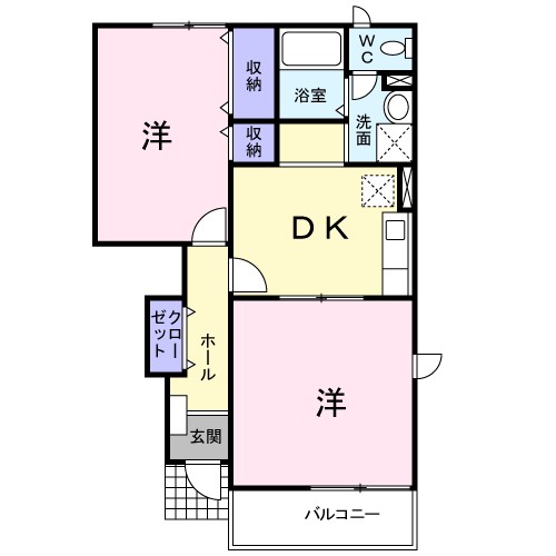 ドムス・アミーゴⅠ 103号室 間取り