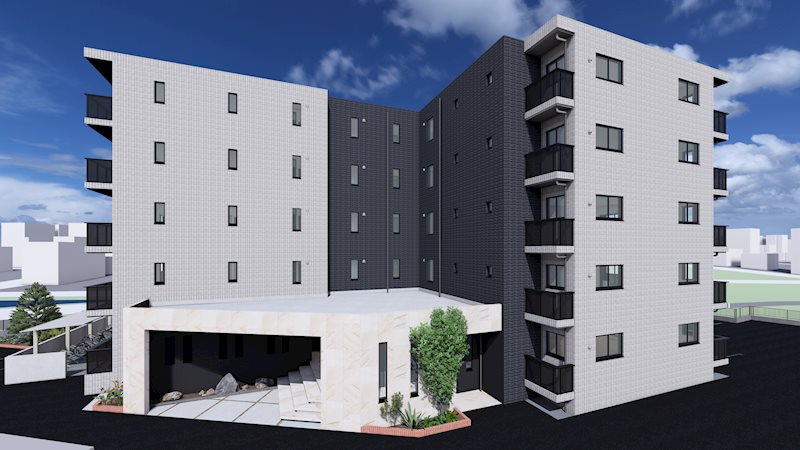 (仮称）菊川市加茂_第2ドゥプランニングマンション 玄関