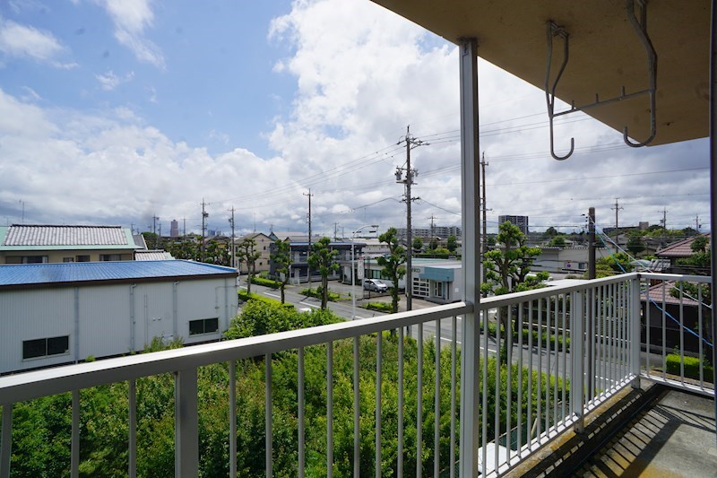 マンション沖之苑 ベランダ