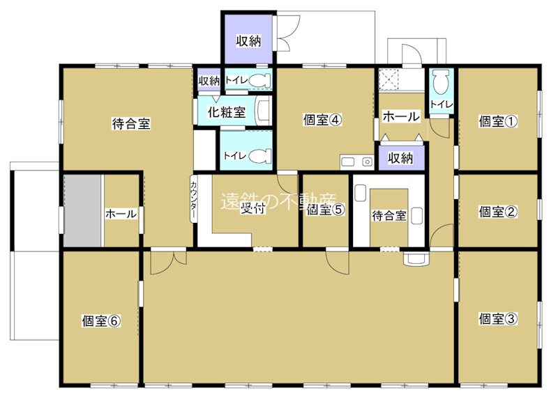 堀越1丁目3-16医療施設 *号室 間取り