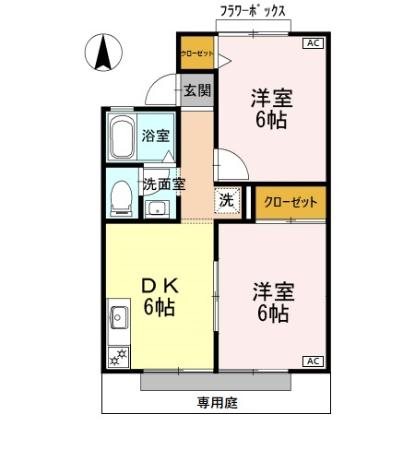 コーポシャルマン 間取り