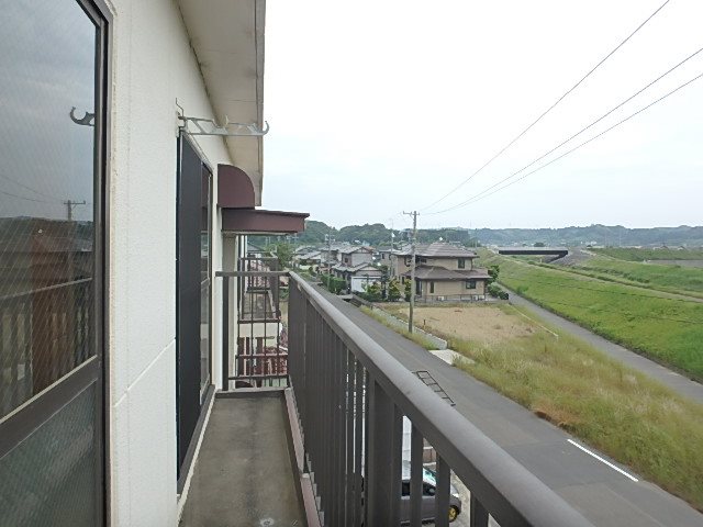 コーポ若葉Ⅱ ベランダ