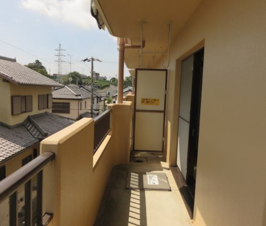 マンションハーヴェストⅡ ベランダ