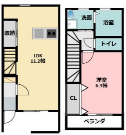 ピアット A号室 間取り