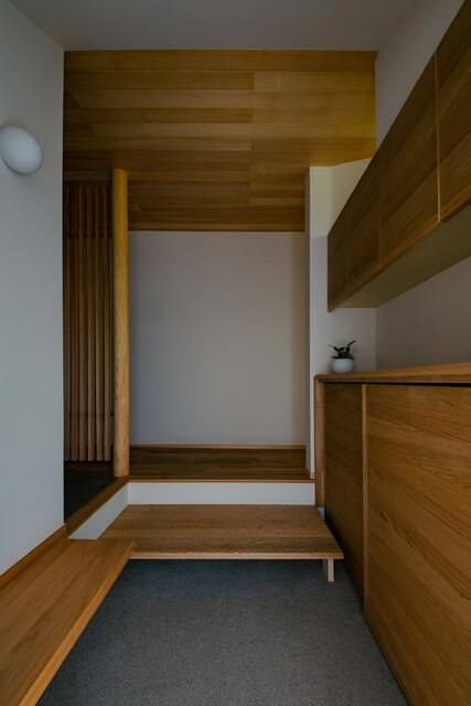 袋井市新池定期貸家 玄関