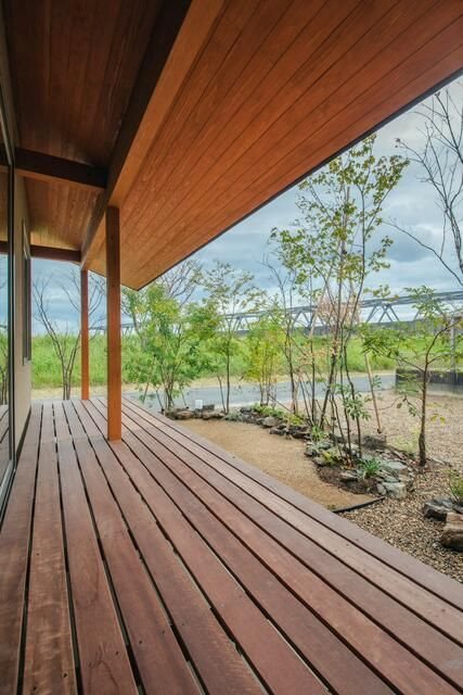 袋井市新池定期貸家 ベランダ