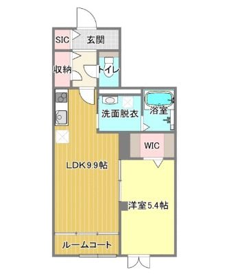 ペルラノアール 203号室 間取り