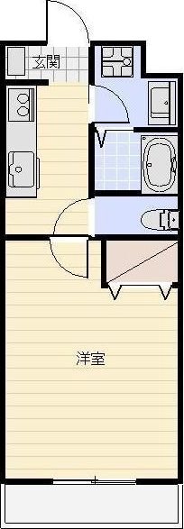 Force Ⅶ 302号室 間取り