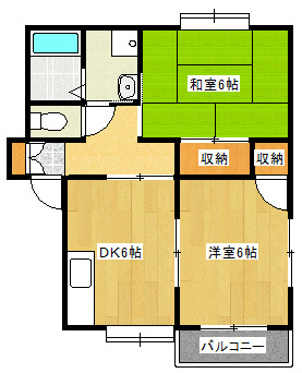 プレパルク 103号室 間取り