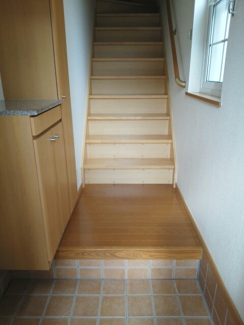 リヴ・プロムネイドＢ 玄関