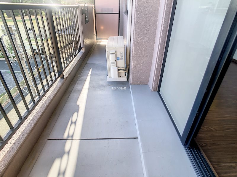 ベルジュ成子坂 ベランダ