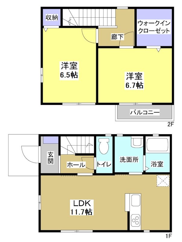 ベルメゾン富塚 間取り
