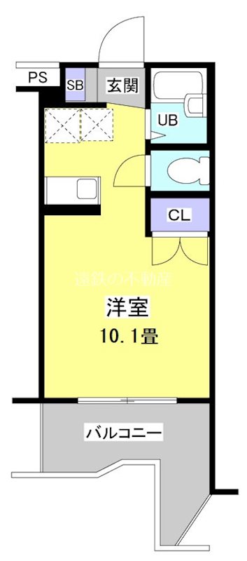 磐田グレイス第5マンション 208号室 間取り