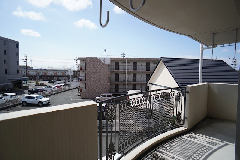 ハイムコターナⅡ ベランダ