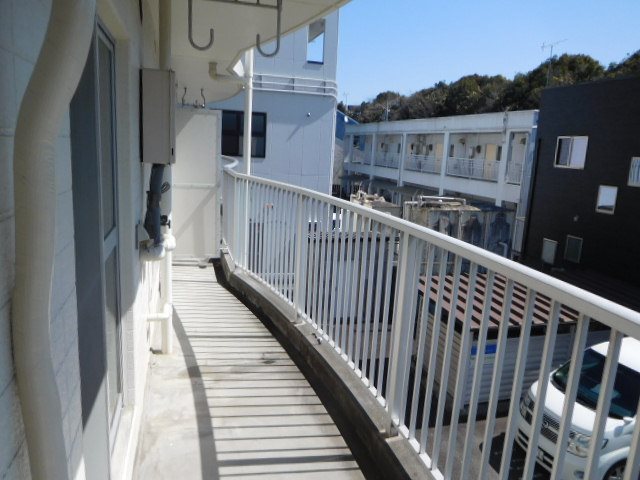 武藤ハイツⅡ ベランダ