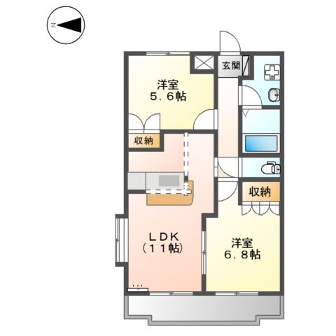 サンライトクロス 間取り
