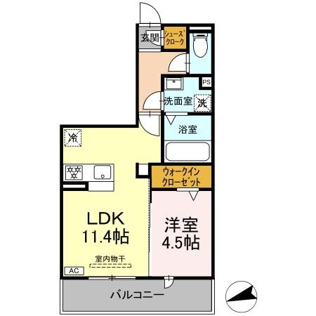 D-Hills佐藤Ⅲ 間取り