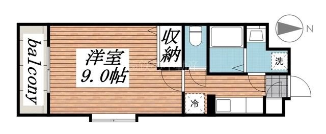 リアライズ掛川Ⅰ 0105号室 間取り