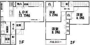 LA　charite 間取り