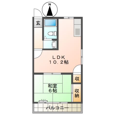 メゾン・エスポワール 間取り