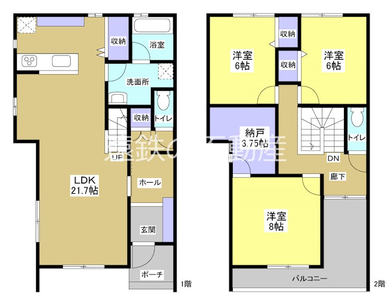 コア佐鳴台 Ａ号室 間取り