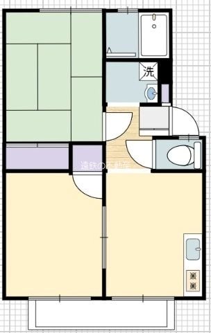 村松借家 間取り