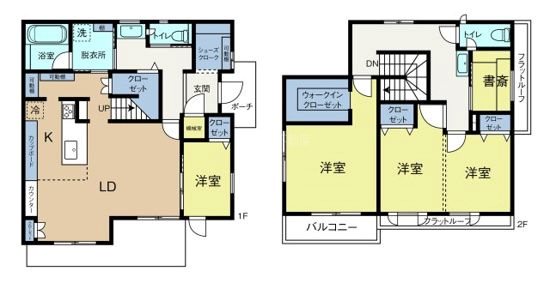上新屋戸建 間取り