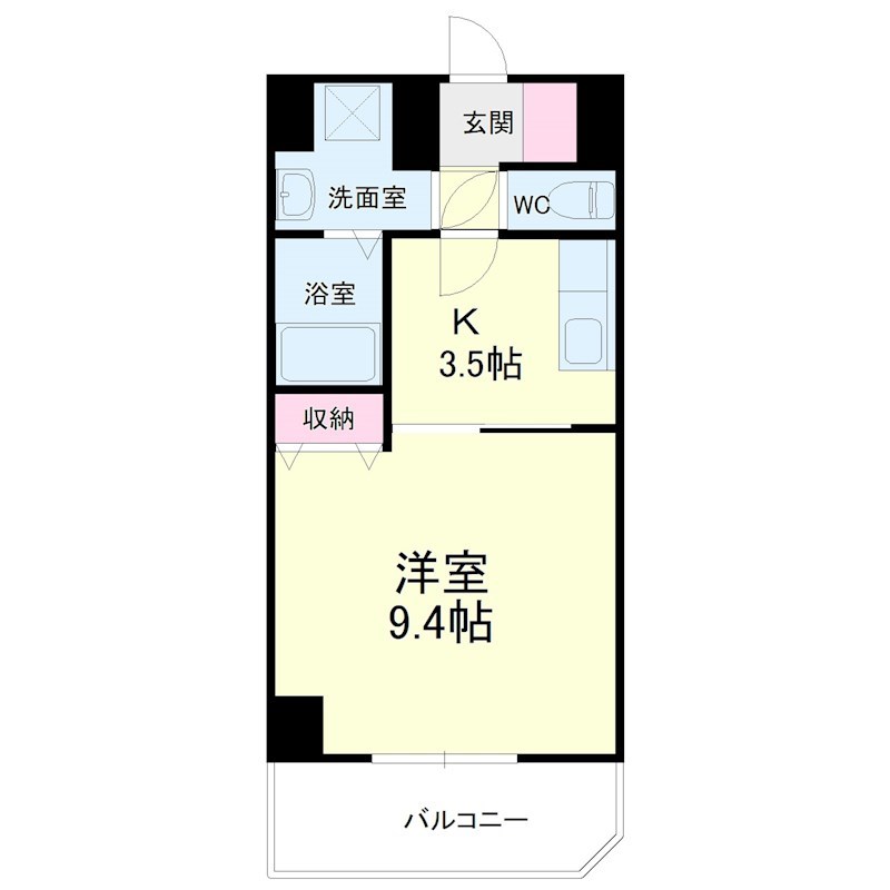 グレイス第8マンション 208号室 間取り