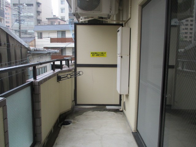 グレイス第8マンション ベランダ