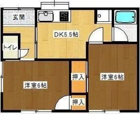 松本様貸家 間取り