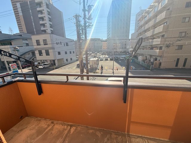 ゆず板屋 ベランダ