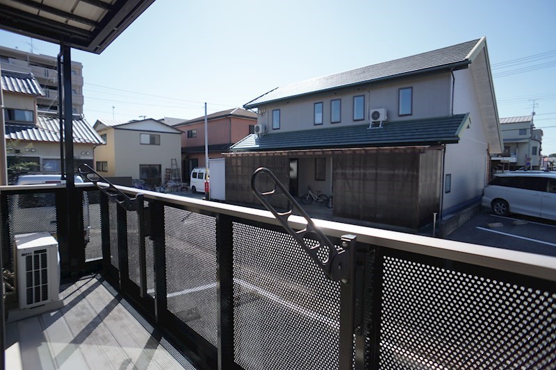 ボヌール高丘 ベランダ