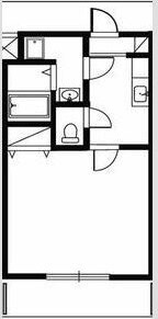 Ｂｌａｎｄｉｎｉ 203号室 間取り