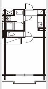 Ｒａｓｐｉｎｉ 103号室 間取り