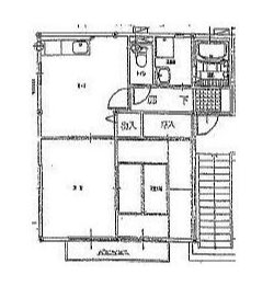 サニーコート 202号室 間取り