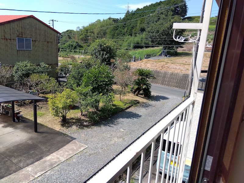 シティハイム初馬 ベランダ