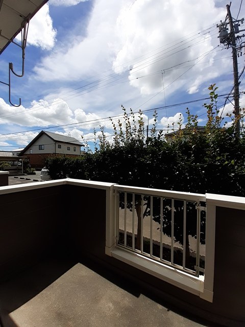 ボヌール ベランダ