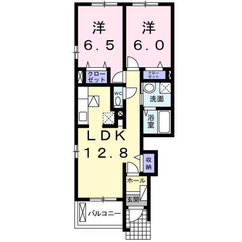 サン・エテルノ 101号室 間取り