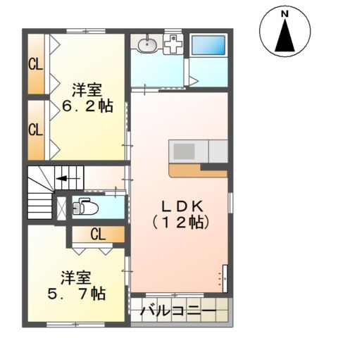 シャトー　リバティー 間取り