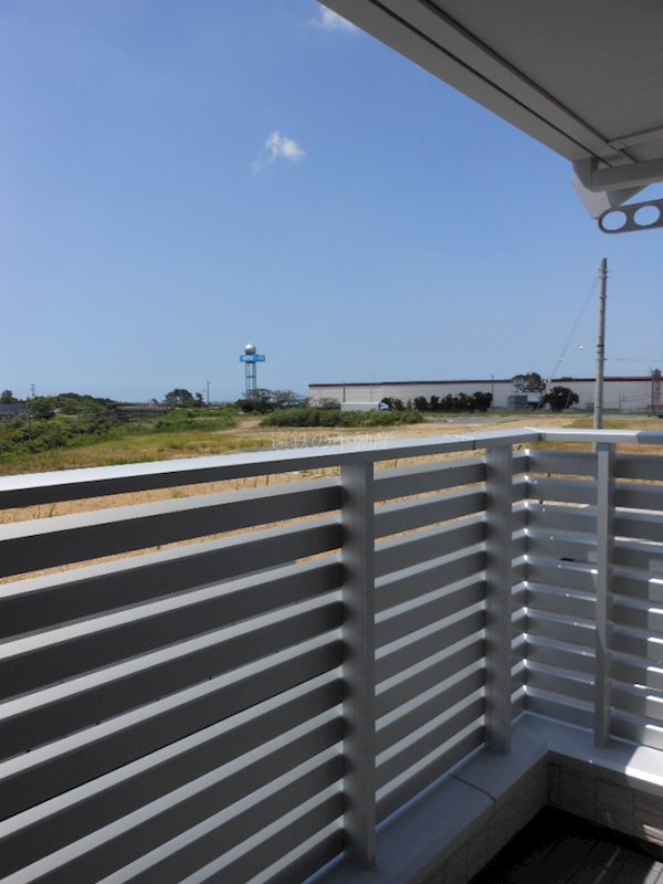 シャガハウスⅢ貸家 ベランダ