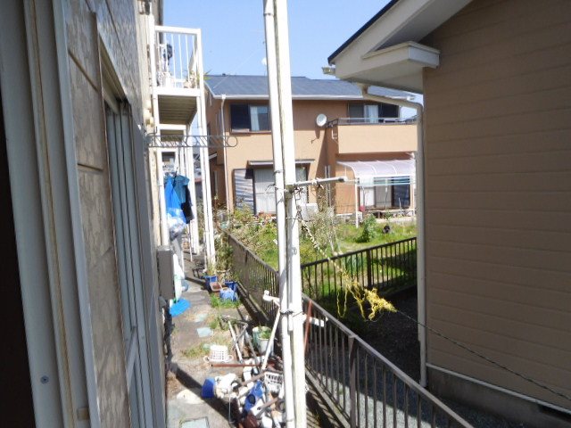 コーポ若葉Ⅲ ベランダ