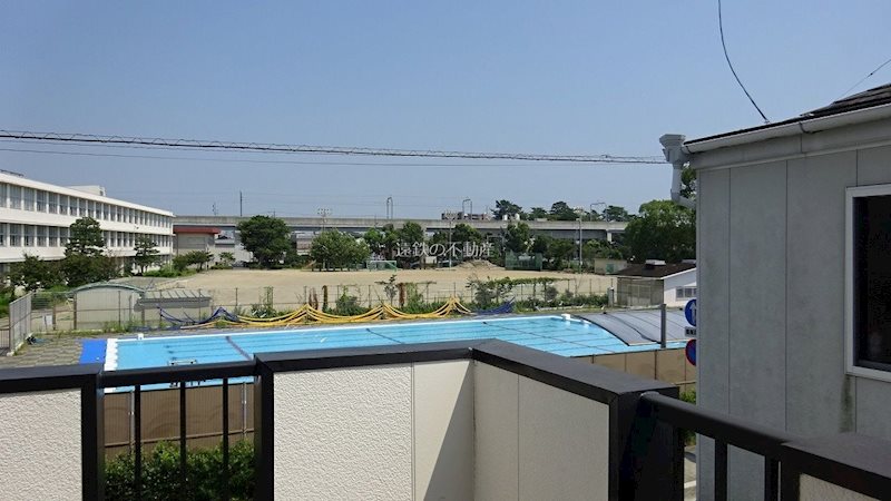 油井様貸家 ベランダ