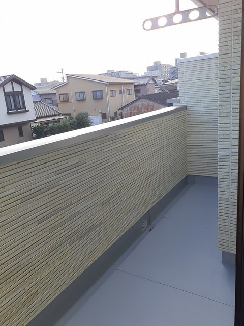 ガンディーノ ベランダ