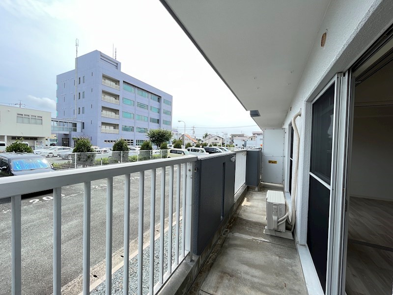 初生パークハイツ ベランダ