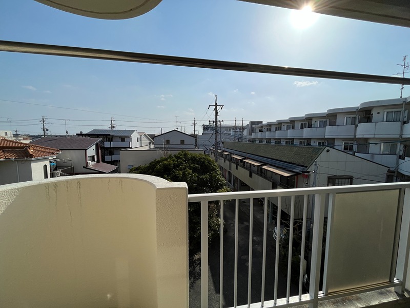 カレッジハイツⅠ ベランダ