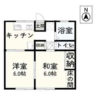 SolCasa(ソルカーサ) 102号室 間取り