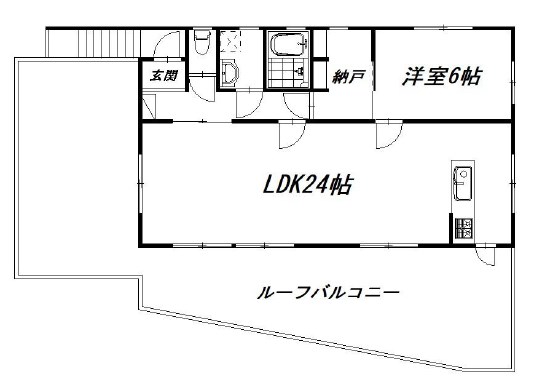 ビー・ウェル・アミティ― 2F号室 間取り