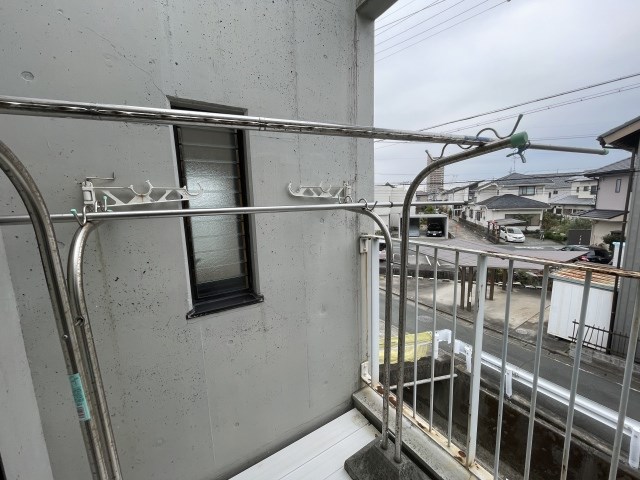 上島コモンコートＣ棟 ベランダ