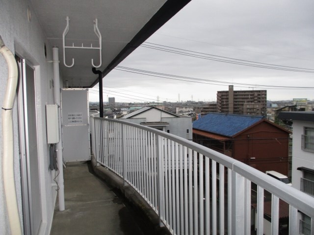 サンハイツ四ッ池B ベランダ